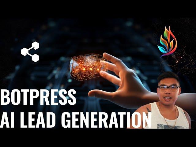 How I Built a No Code AI Lead Generation Chatbot  with Botpress (botpress tutorial)