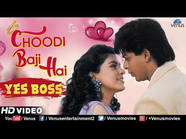 Choodi Baji Hai -HD VIDEO | Shahrukh Khan & Juhi Chawla | Yes Boss | 90's Romantic Song