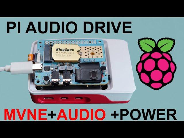 Pi Audio Drive the Ultimate Hat for Raspberry Pi 5