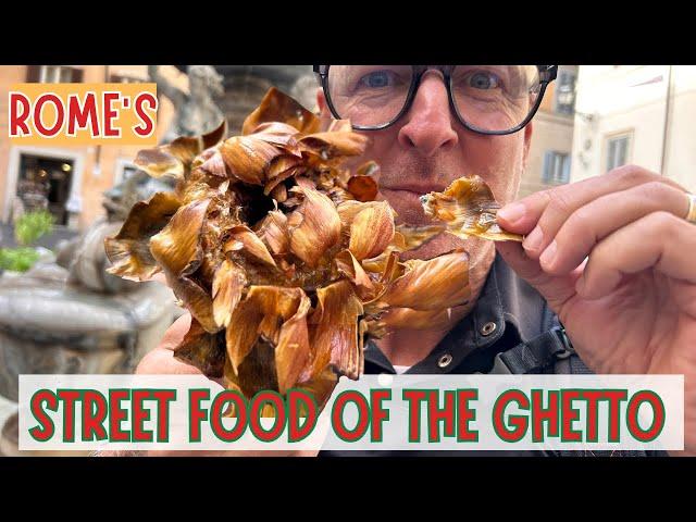 Unusual Street Food Of Rome's Jewish Ghetto Tour. A Great Place To Grab A Meal.
