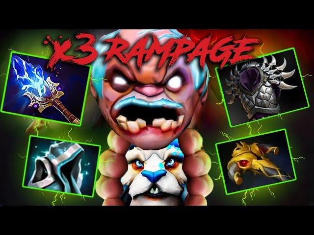 Pudge x3 Rampage: Enemies Hooked, Cooked, and Booked!  | DOTA2 MASTER