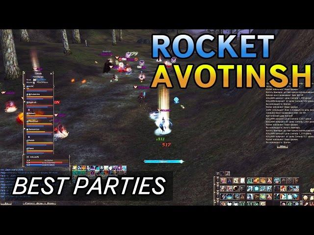 MOST EPIC BATTLE EVER! Avotinsh vs Rocket - Top Parties Lineage 2 Classic