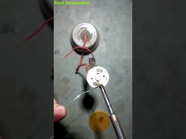 How to repair a DC Motor #short || DC Motor hack #viralshort || DC motor reparing #diy