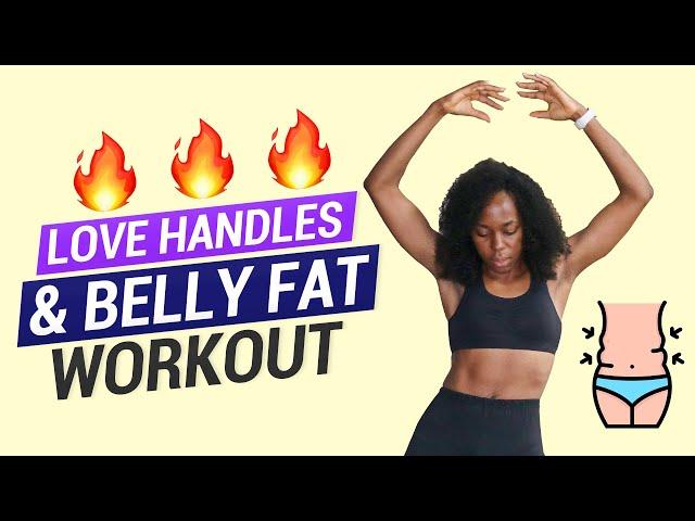 BEST love handles & belly fat workout  \\ Snatch your waist!