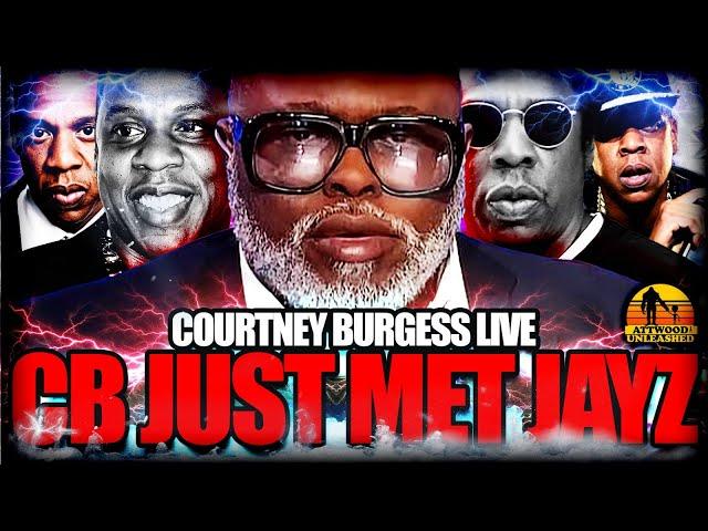 COURTNEY BURGESS LIVE - HE JUST MET JAY Z & REVEALS HIS MASON1C CANE! Podcast 677