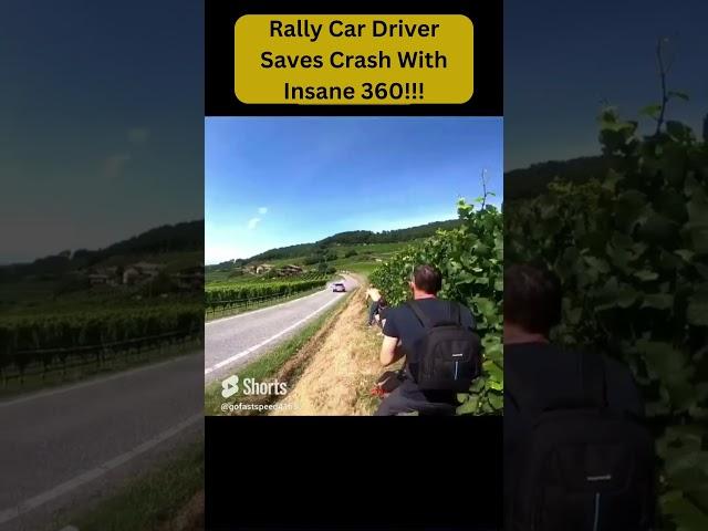 INSANE DRIVING SKILL AND RECOVERY!!! Rally Driver Saves Crash With 360!! Rally Car FULL SEND!!!!