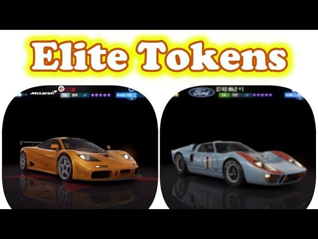 CSR 2 |  Elite Tokens required to repair Legend cars !