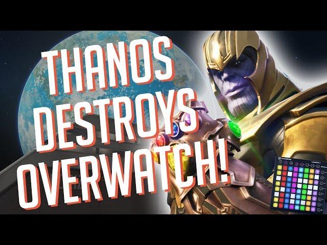 THANOS DESTROYS OVERWATCH!?! Soundboard Pranks *Hilarious Reactions!*