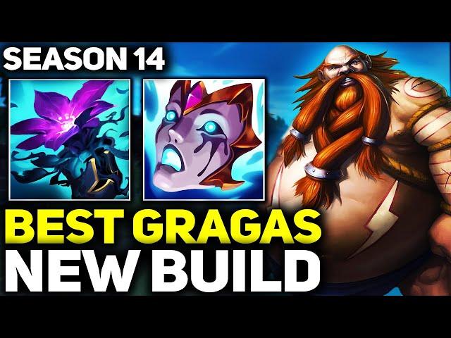 RANK 1 BEST GRAGAS IN THE WORLD NEW BUILD GAMEPLAY! | Season 14 League of Legends