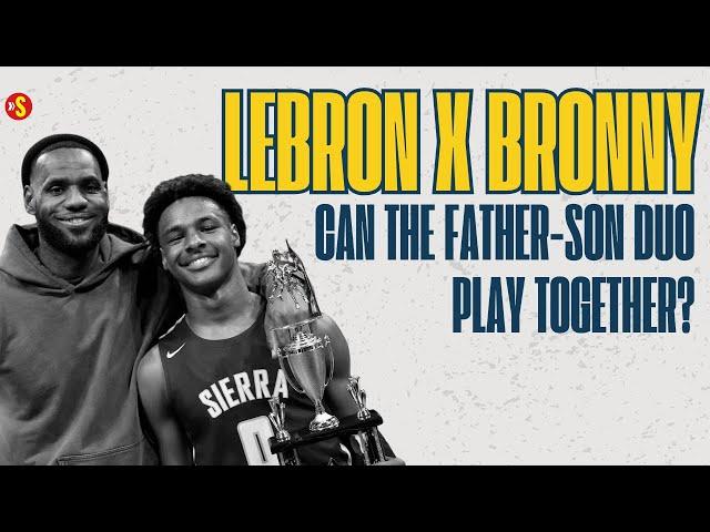 LeBron James x Bronny: Can the father-son duo unite at Los Angeles Lakers? | NBA Draft 2024