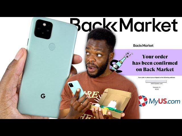 I Bought a PHONE on BACKMARKET, from SOUTH AFRICA using MyUS