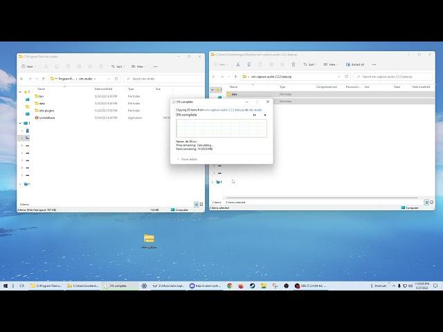 OBS + Win-Capture-Audio Zip install method.