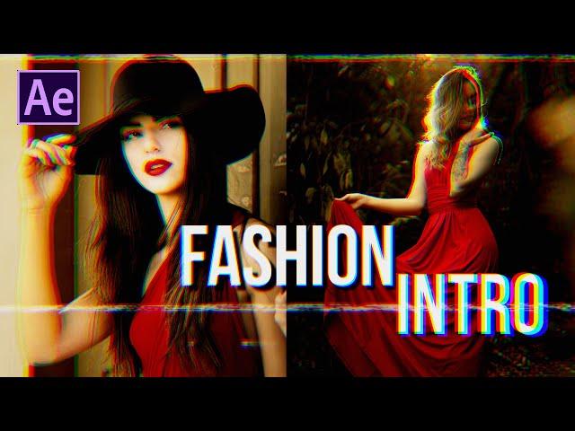 Fast Stomp FASHION INTRO in After Effects | After Effects Tutorial