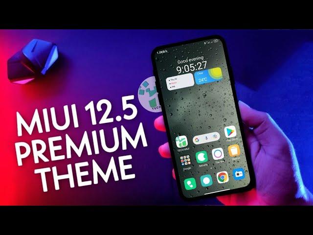 MIUI 12.5 Premium Vip Theme For Any Xiaomi Device's | Miui 12.5 Theme