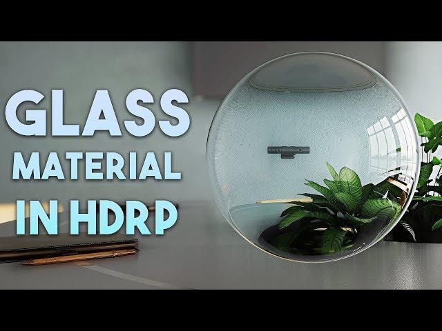 Realistic Glass Material in Unity HDRP