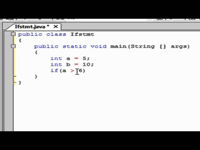 If Statements - Java Basics