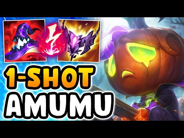 FULL AP AMUMU IS THE DEADLIEST JUNGLER! (1000 ap 1-shots)