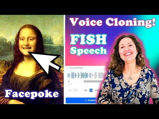 Mum Tries Out Facepoke (2024) and Fish Speech v1.5 (2024)