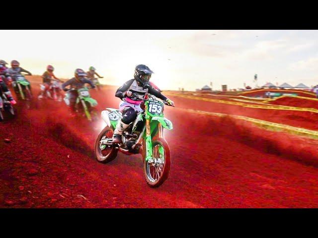 FIZ O MEU MELHOR TEMPO NO CAMPEONATO DE MOTOCROSS