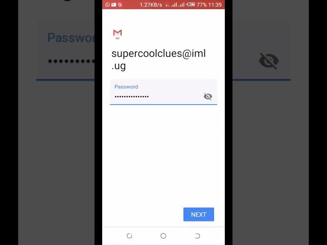 How to setup email on smartphone #shorts