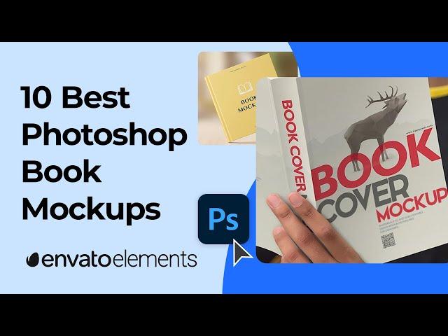 10 Best Book Mockups for Photoshop
