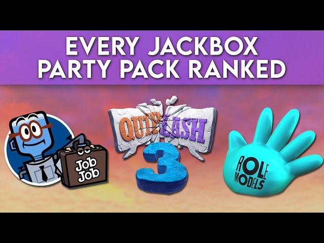 Ranking All 10 Jackbox Party Packs from Worst to Best