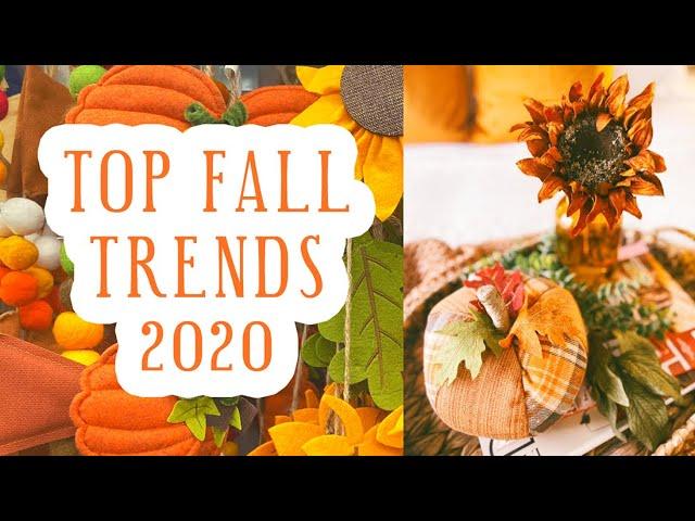 TOP FALL DECOR TRENDS 2020 | FALL DECORATING STYLES