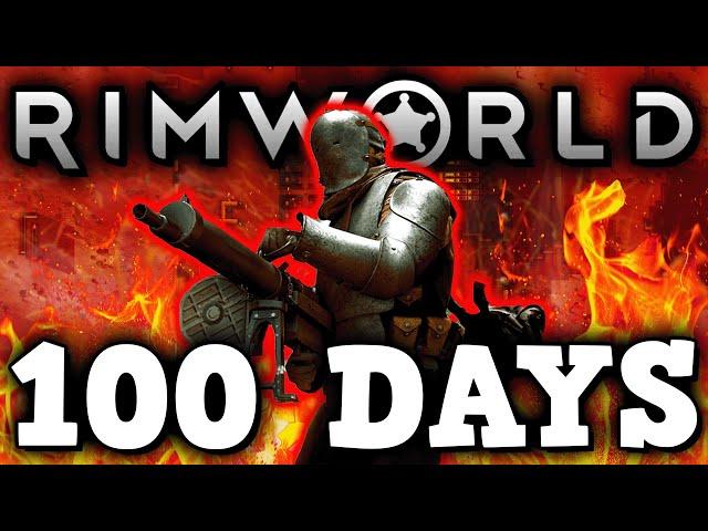 Can I Survive 100 Days Medieval Rimworld With A Minigun?