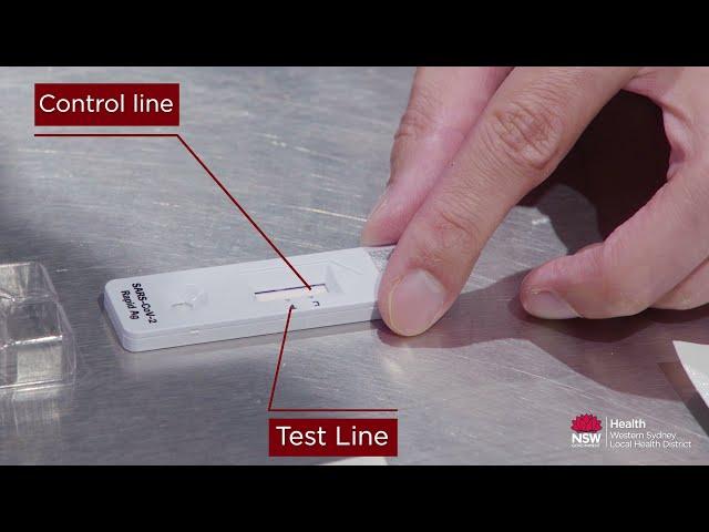 How to do a rapid antigen test for COVID-19