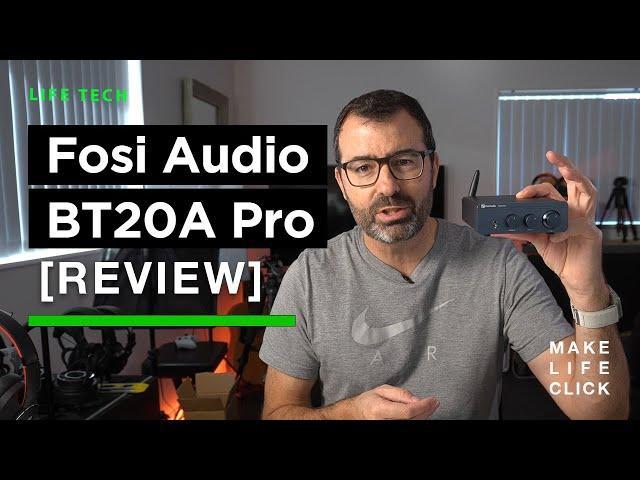 Fosi Audio BT20a Pro Review - Bluetooth and RCA?!