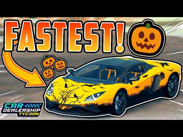 How To Get Pumpkins FAST in Car Dealership Tycoon! (BEST GRINDING METHOD!)