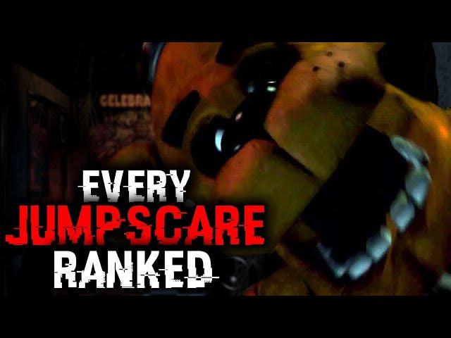 Ranking EVERY FNAF JUMPSCARE From Worst To Best