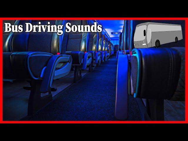 White Noise Bus Driving Sounds To Fall Asleep, Bus Ride Noise For Sleep, Noises To Help You Sleep