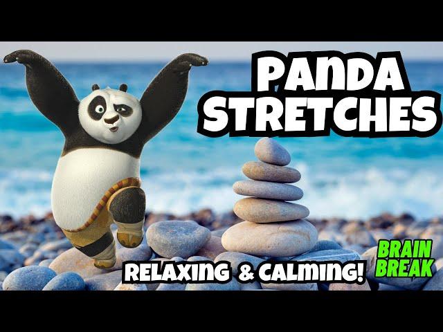 PANDA STRETCHES 2 | CALMING STRETCH ACTIVITY FOR KIDS | YOGA EXERCISE FOR KIDS |KIDS VIDEOS FOR KIDS