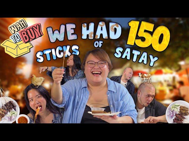 We Tried ALL The Satay at Lau Pa Sat! | Wah! To Buy