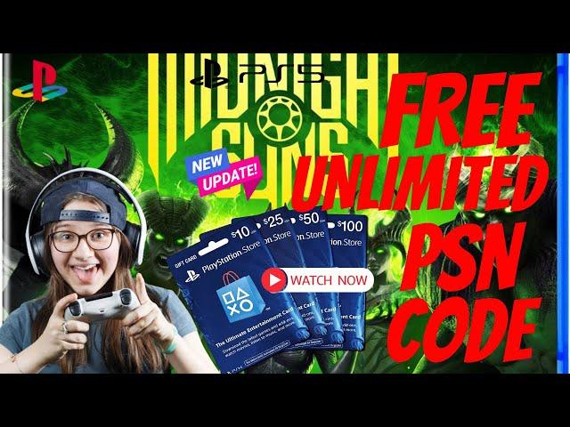 free unlimited psn codes [] psn codes giveaway