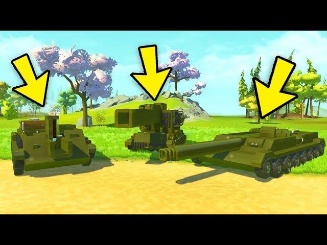 ЭПИЧНАЯ БИТВА ТАНКОВ В СКРАП МЕХАНИК ! ИГРАЕМ В SCRAP MECHANIC  !