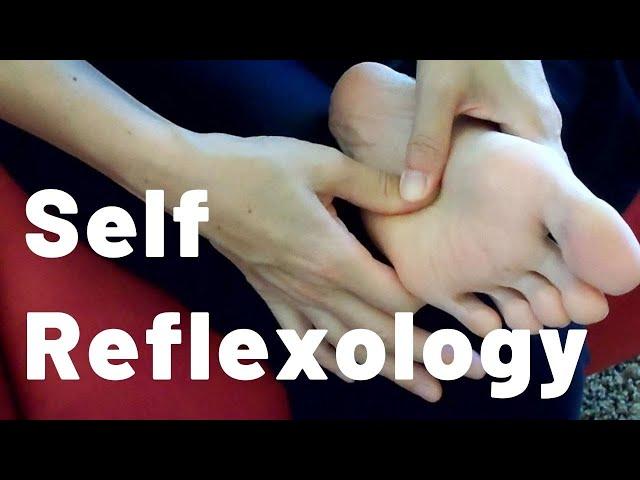 How to Massage Your Own Feet Self Reflexology - Massage Monday 513