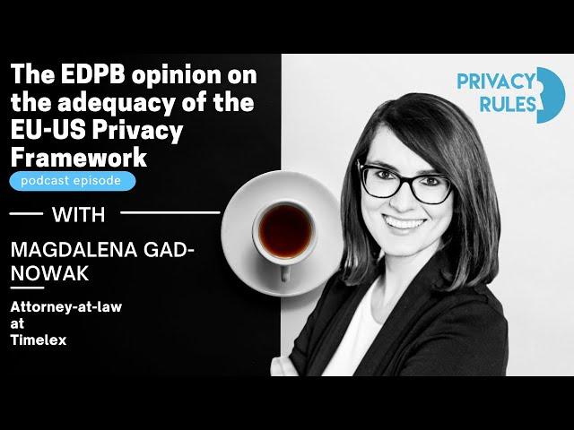 The EDPB opinion on the adequacy of the EU-US Privacy Framework