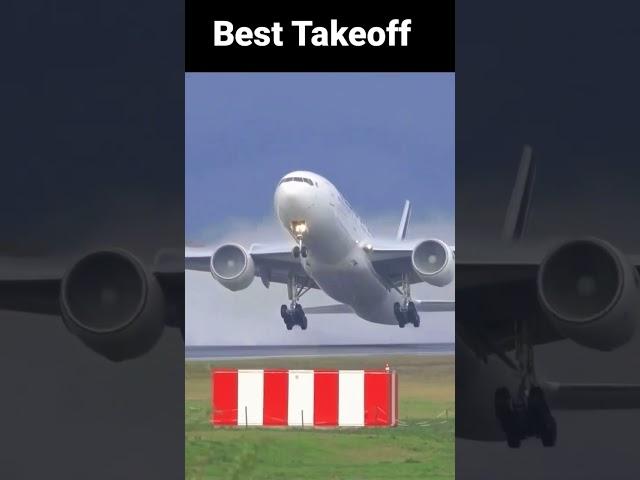 Best Plane Takeoff by Pilot #shorts