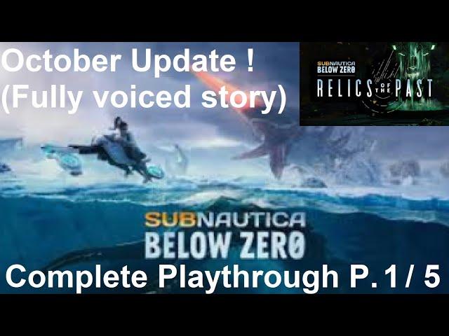 Subnautica: Below Zero - Survival/Crafting - October update playthrough 1/5 - No commentary gameplay