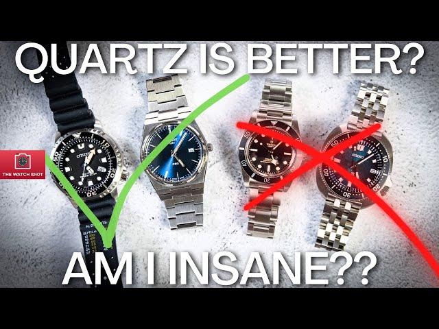 4 Reasons Why Quartz Watches Are BETTER Than Mechanical Watches