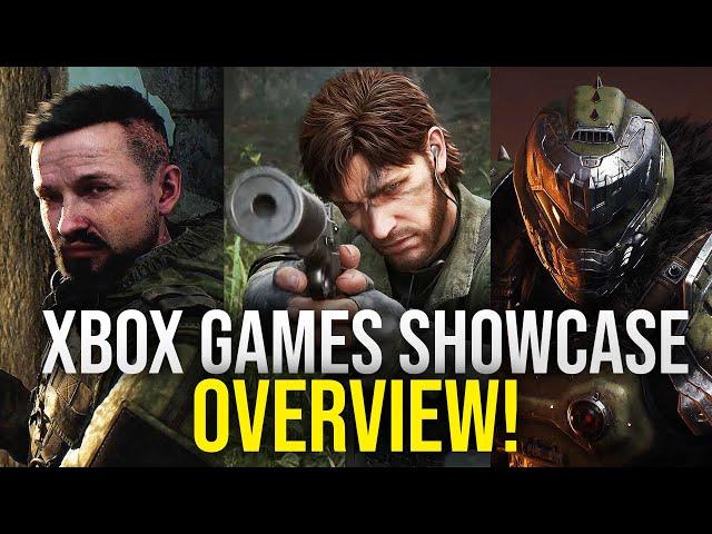 Xbox Games Showcase OVERVIEW: STALKER 2, Avowed, Doom: The Dark Ages, MGS 3 Remake and More!
