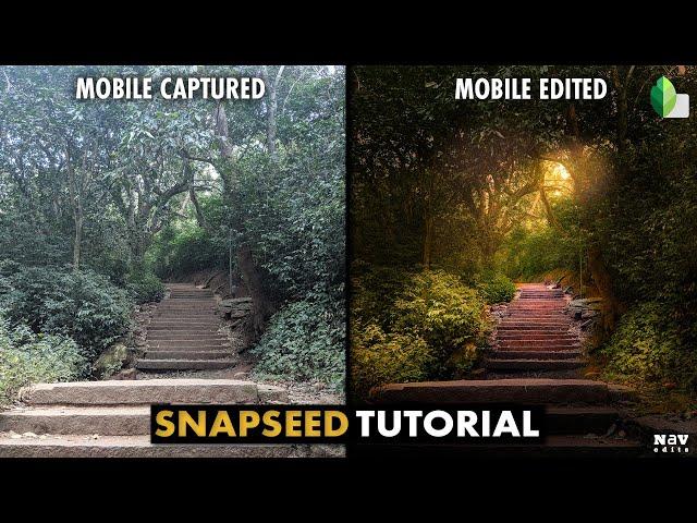 Make Images Look DRAMATIC in SNAPSEED | SNAPSEED TUTORIAL | Android | iPhone