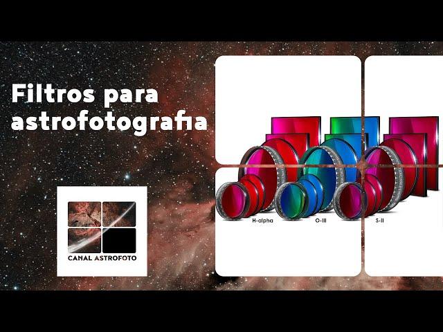 Filtros para astrofotografia