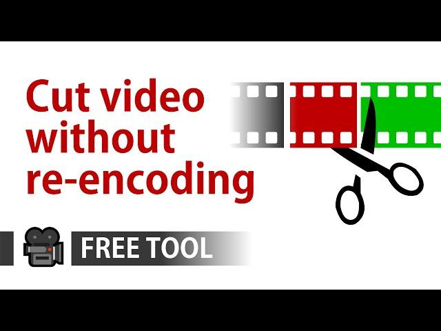 How to cut video file in segments without re-encoding | Free lossless video trim tool