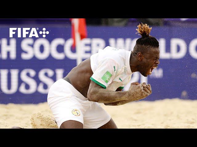 WILD ENDING! Extra-time of Senegal v Brazil | 2021 #BeachSoccerWC