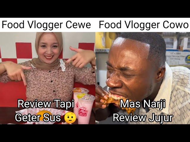 Food Vlogger Cewe VS Cowo, Food Vlogger Tapi Reviewnya Sambil Berguncang (Hallo Rek)