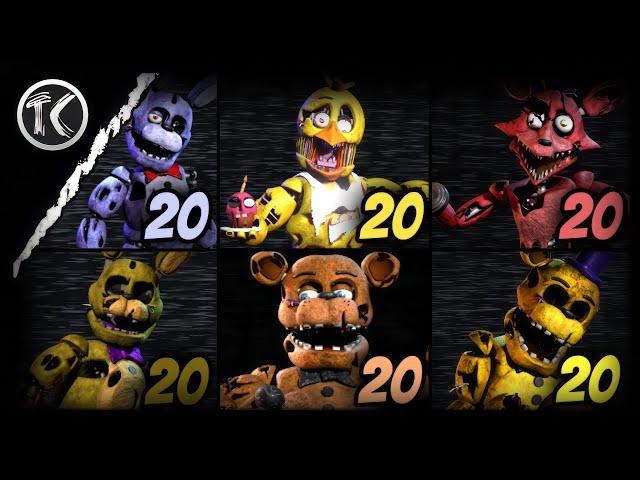 FNAF Abandoned 20/20/20/20/20/20 Mode Drove Me Crazy…