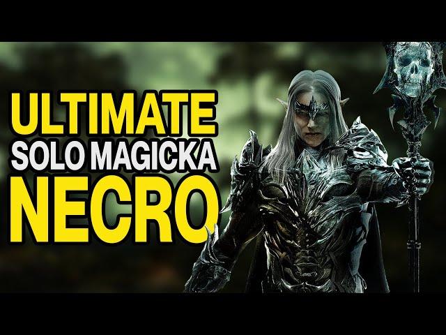 UNBELIEVABLE SOLO MAGICKA NECRO - OBLITERATE EVERYTHING - NO TRIAL GEAR OR MYTHICS!